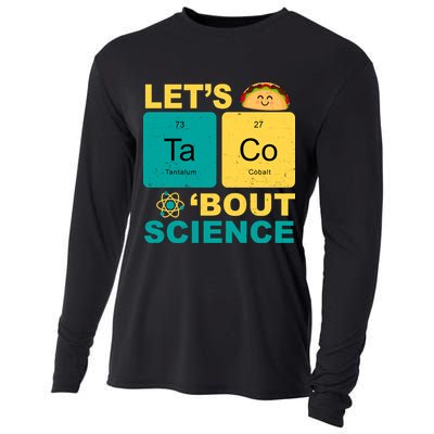 Let's Taco 'Bout Science Funny Cooling Performance Long Sleeve Crew