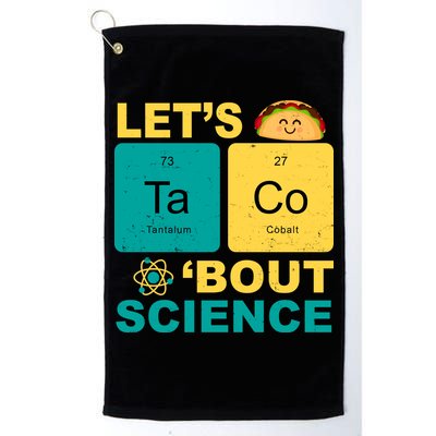 Let's Taco 'Bout Science Funny Golf Towel