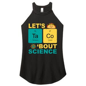 Let's Taco 'Bout Science Funny Women’s Perfect Tri Rocker Tank