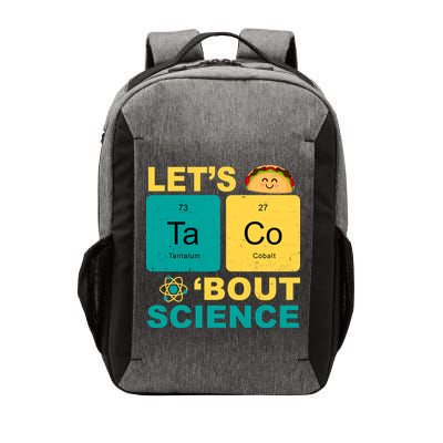 Let's Taco 'Bout Science Funny Vector Backpack