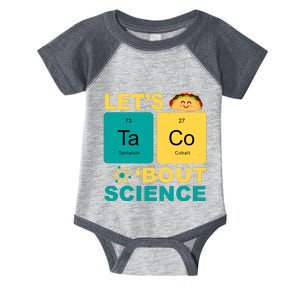 Let's Taco 'Bout Science Funny Infant Baby Jersey Bodysuit