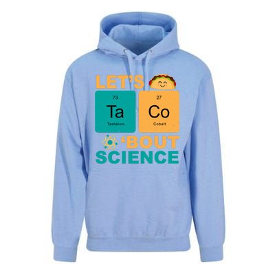 Let's Taco 'Bout Science Funny Unisex Surf Hoodie