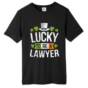 Lucky To Be A Lawyer Gift St Patricks Day Gifcool Gift Tall Fusion ChromaSoft Performance T-Shirt