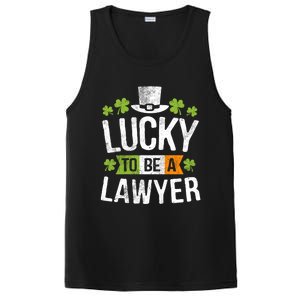 Lucky To Be A Lawyer Gift St Patricks Day Gifcool Gift PosiCharge Competitor Tank