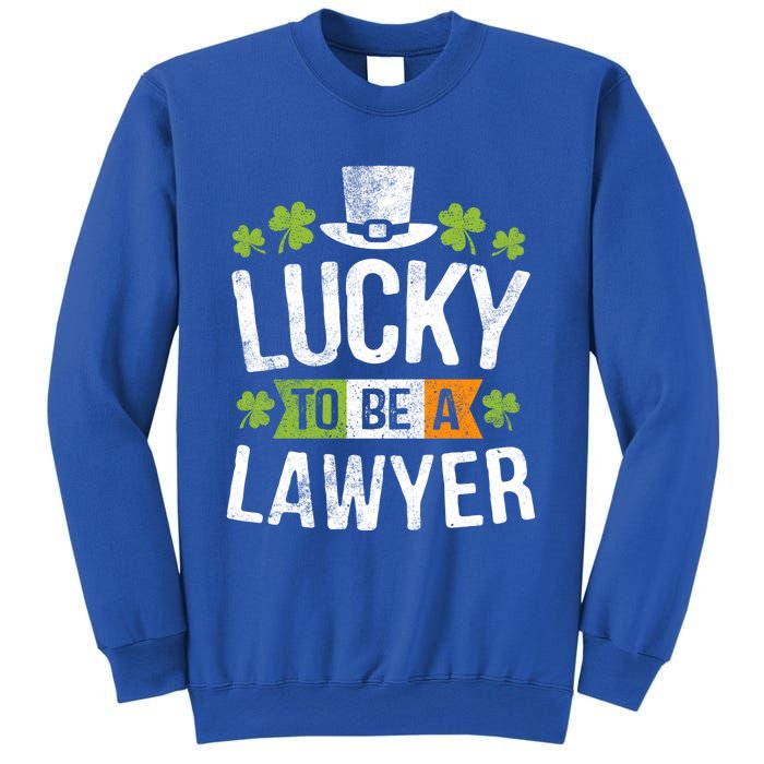 Lucky To Be A Lawyer Gift St Patricks Day Gifcool Gift Sweatshirt