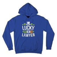 Lucky To Be A Lawyer Gift St Patricks Day Gifcool Gift Tall Hoodie