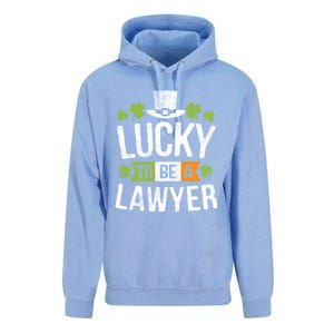 Lucky To Be A Lawyer Gift St Patricks Day Gifcool Gift Unisex Surf Hoodie