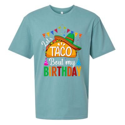 LetS Taco Bout My Birthday Cinco De Mayo Tacos Sueded Cloud Jersey T-Shirt