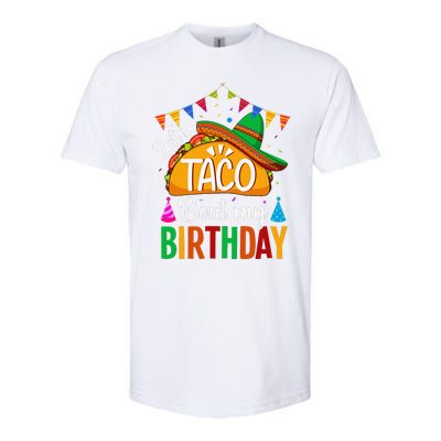 LetS Taco Bout My Birthday Cinco De Mayo Tacos Softstyle® CVC T-Shirt