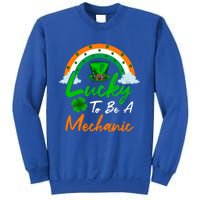 Lucky To Be A Mechanic St Patrick's Day Gift Sweatshirt