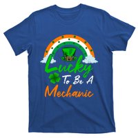 Lucky To Be A Mechanic St Patrick's Day Gift T-Shirt