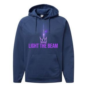 Light The Beam Sacramento Performance Fleece Hoodie