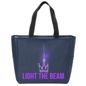 Light The Beam Sacramento Zip Tote Bag