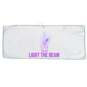 Light The Beam Sacramento Large Microfiber Waffle Golf Towel