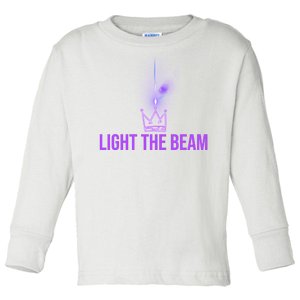 Light The Beam Sacramento Toddler Long Sleeve Shirt