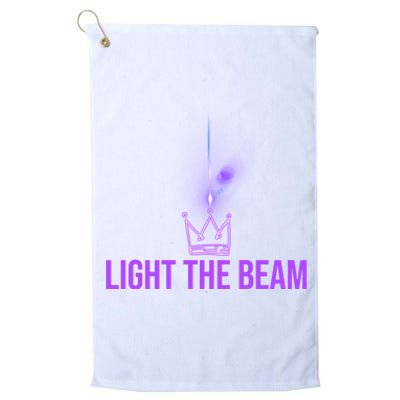 Light The Beam Sacramento Platinum Collection Golf Towel