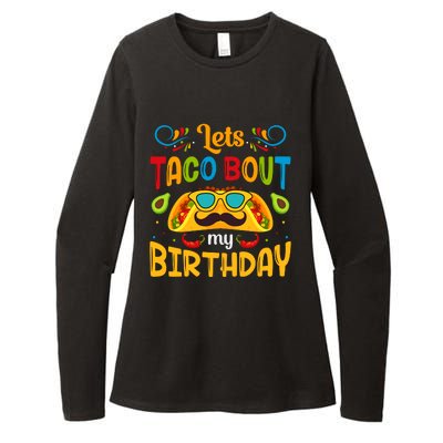 LetS Taco Bout My Birthday Cinco De Mayo Celebration Womens CVC Long Sleeve Shirt