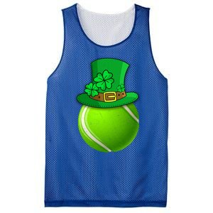 Leprechaun Tennis Ball Saint Patrick's Day Irish Gift Mesh Reversible Basketball Jersey Tank