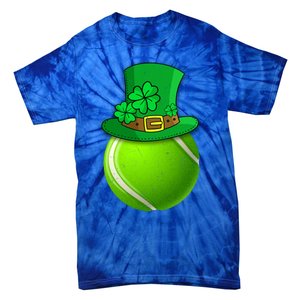 Leprechaun Tennis Ball Saint Patrick's Day Irish Gift Tie-Dye T-Shirt