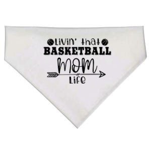 Livin That Basketball Mom Life Sport Player Coach Supporter Gift USA-Made Doggie Bandana