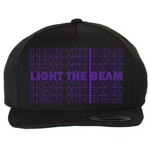 Light The Beam Sacramento Wool Snapback Cap