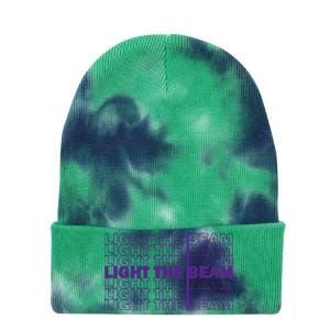 Light The Beam Sacramento Tie Dye 12in Knit Beanie