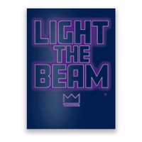 Light The Beam Sacramento Basketball Poster