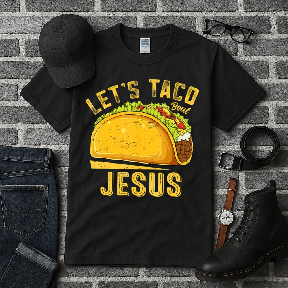 Let's Taco Bout Jesus Cinco De Mayo Christian Tall T-Shirt