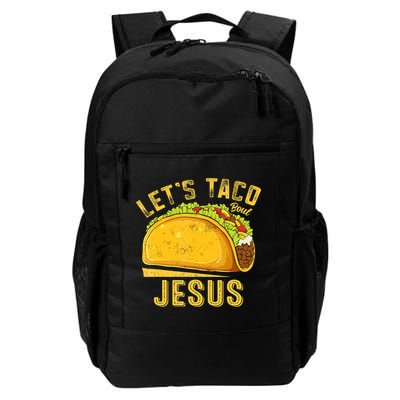Let's Taco Bout Jesus Cinco De Mayo Christian Backpack