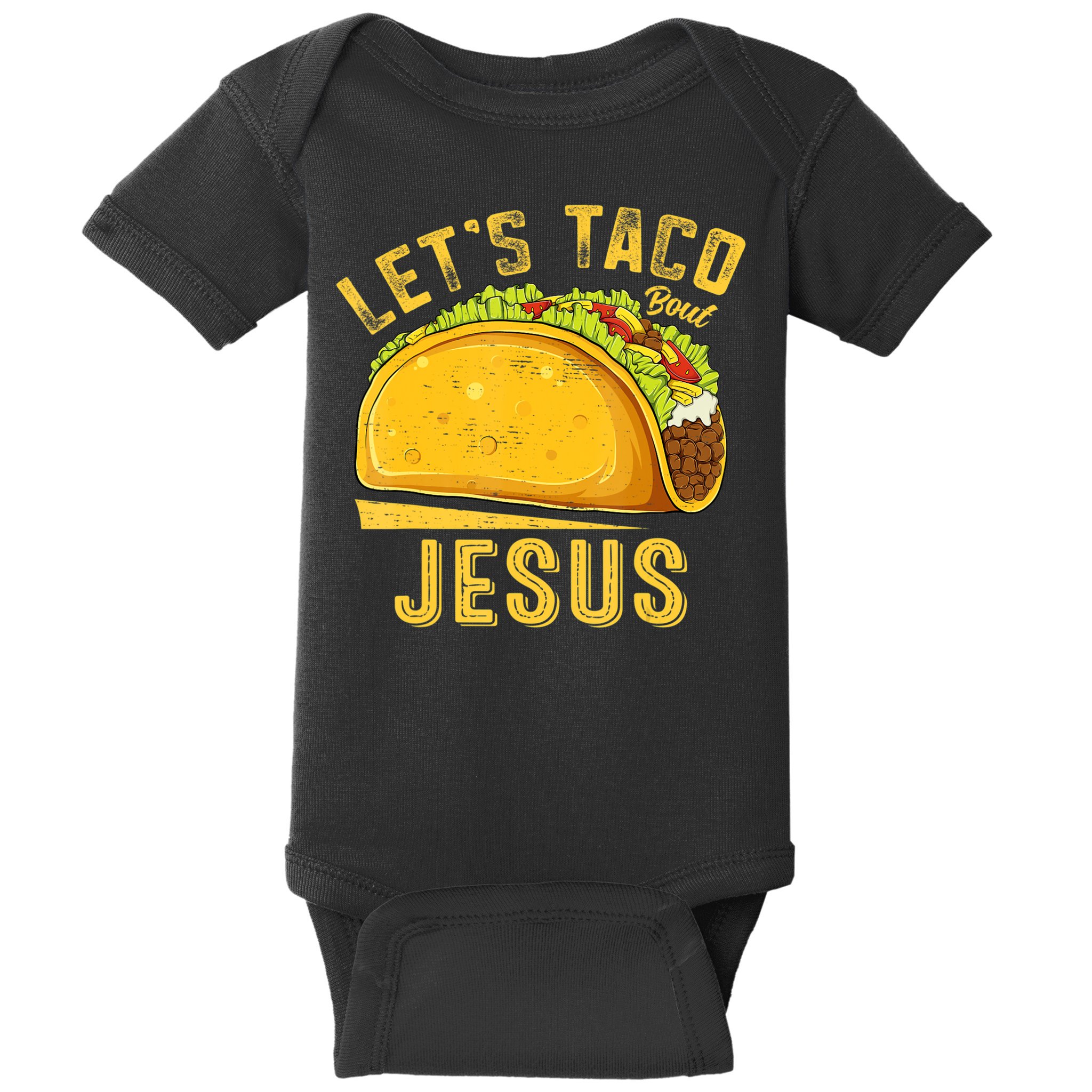 Let's Taco Bout Jesus Cinco De Mayo Christian Baby Bodysuit
