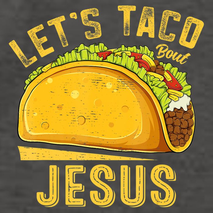 Let's Taco Bout Jesus Cinco De Mayo Christian Vector Backpack