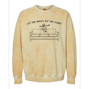 Let The Bodies Hit The Floor Colorblast Crewneck Sweatshirt