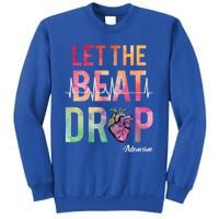 Let The Beat Drop Adenosine Best Nurse Saying Cute Nurse Fun Funny Gift Sweatshirt