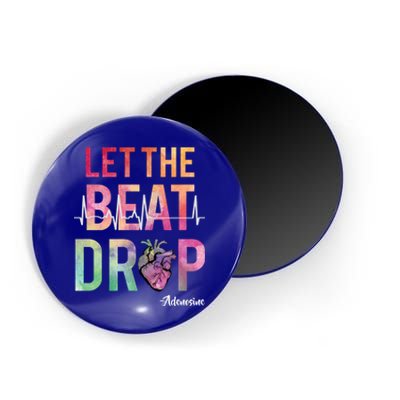 Let The Beat Drop Adenosine Best Nurse Saying Cute Nurse Fun Funny Gift Magnet