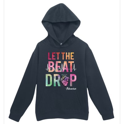 Let The Beat Drop Adenosine Best Nurse Saying Cute Nurse Fun Funny Gift Urban Pullover Hoodie