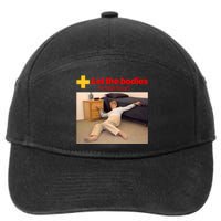 Let The Bodies Hit The Floor Meme 7-Panel Snapback Hat