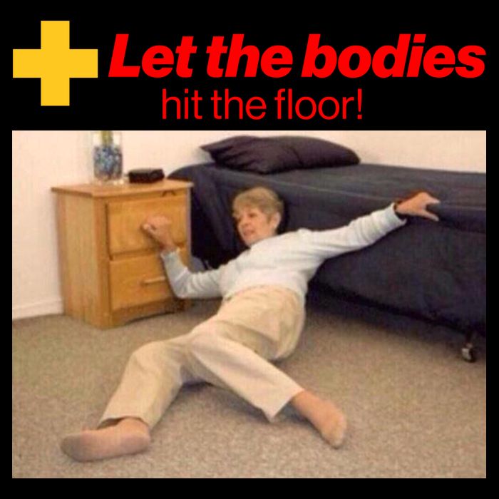Let The Bodies Hit The Floor Meme Legacy Cool Fit Booney Bucket Hat