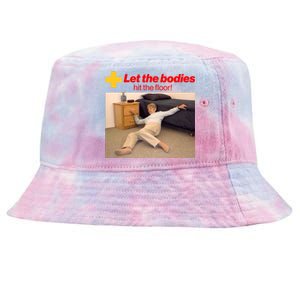 Let The Bodies Hit The Floor Meme Tie-Dyed Bucket Hat