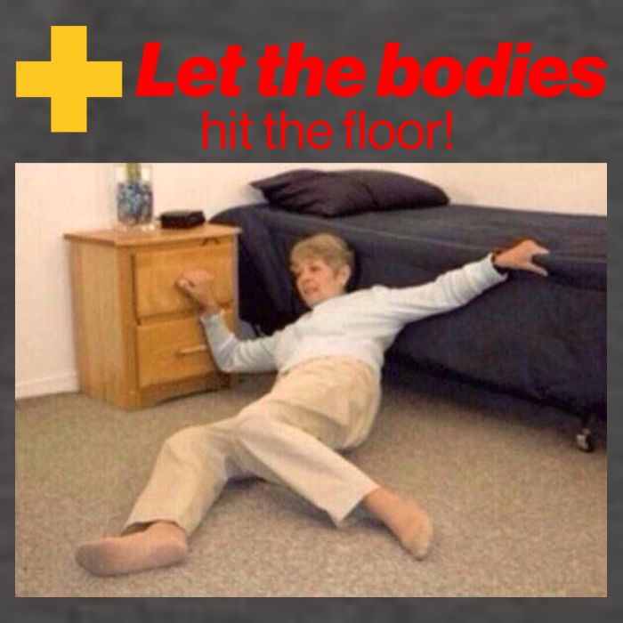 Let The Bodies Hit The Floor Meme Vector Backpack