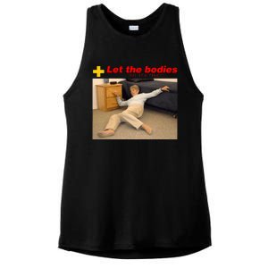 Let The Bodies Hit The Floor Ladies PosiCharge Tri-Blend Wicking Tank