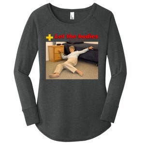 Let The Bodies Hit The Floor Women's Perfect Tri Tunic Long Sleeve Shirt