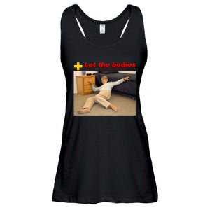 Let The Bodies Hit The Floor Ladies Essential Flowy Tank