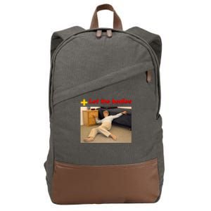 Let The Bodies Hit The Floor Cotton Canvas Backpack