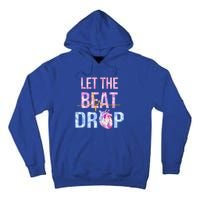 Let The Beat Drop Adenosine Funny Nurses Heartbeat Nursing Gift Tall Hoodie