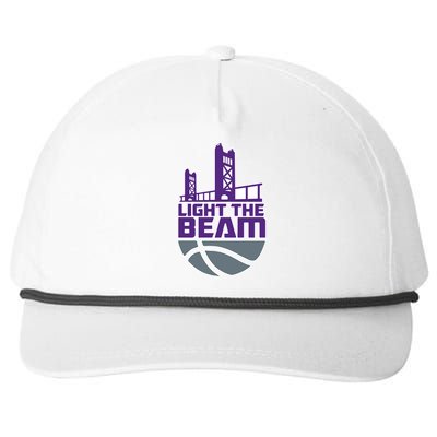 Light The Beam Sacramento Snapback Five-Panel Rope Hat