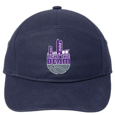 Light The Beam Sacramento 7-Panel Snapback Hat