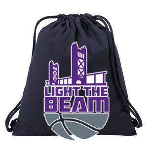 Light The Beam Sacramento Drawstring Bag