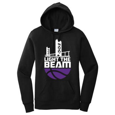 Light The Beam Sacramento Women's Pullover Hoodie