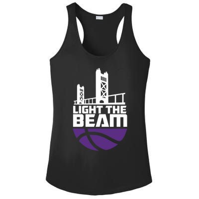 Light The Beam Sacramento Ladies PosiCharge Competitor Racerback Tank