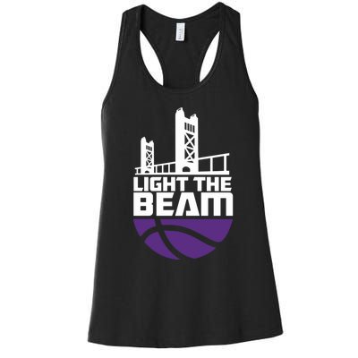 Light The Beam Sacramento Women's Racerback Tank